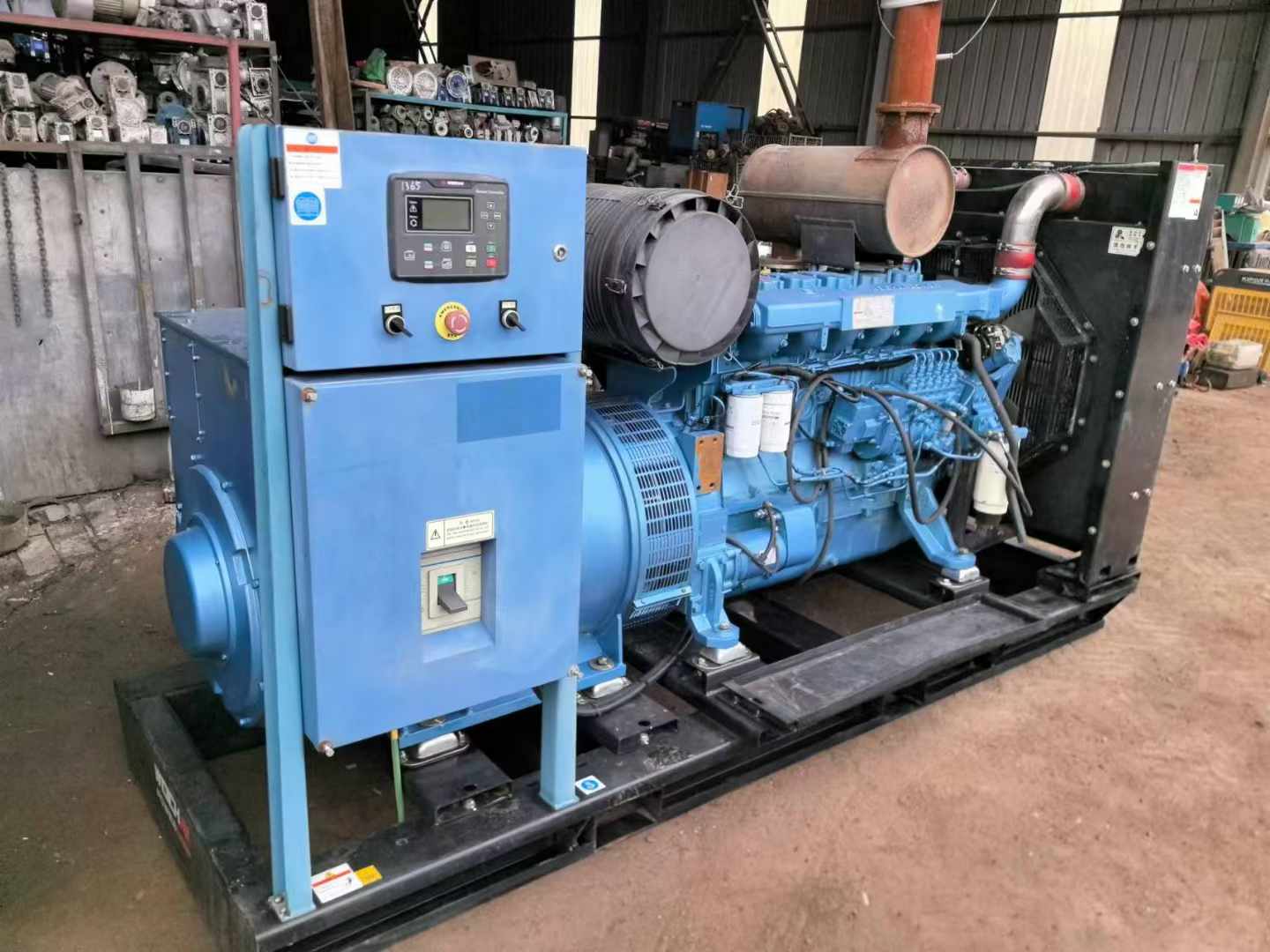 柳南500kW 柴油发电机组可带动设备功率的计算公式是什么？